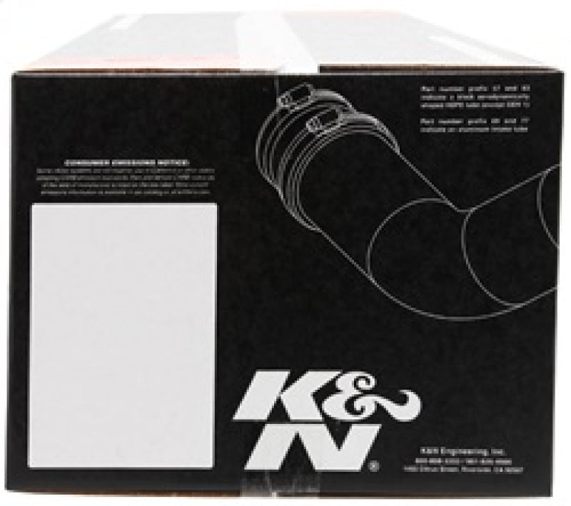 K&N 94-97 Honda Accord 2.2L Silver Typhoon Short Ram Intake - DTX Performance