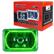 Load image into Gallery viewer, Oracle Pre-Installed Lights 4x6 IN. Sealed Beam - Green Halo - DTX Performance