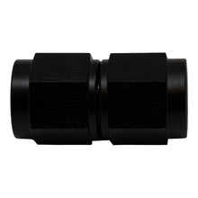 Load image into Gallery viewer, DeatschWerks 6AN Flare Female Swivel to 6AN Flare Female Swivel - Anodized Matte Black - DTX Performance