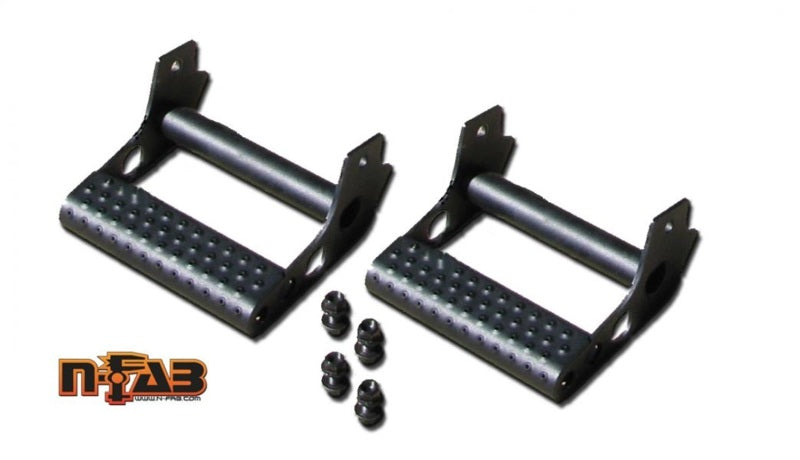 N-Fab RKR Universal Detachable Step - Pair - Tex. Black - DTX Performance