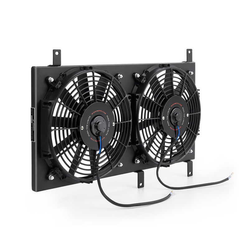 Mishimoto 99-05 Mazda Miata Aluminum Fan Shroud Black - DTX Performance