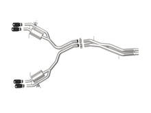 Load image into Gallery viewer, aFe 18-20 Audi RS5 Coupe MACH Force-Xp 3in to 2.5in 304 SS Axle-Back Exhaust System (Quad Black Tip) - DTX Performance