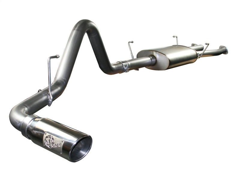 aFe MACHForce XP Exhausts Cat-Back SS-409 EXH CB Toyota Tundra 07-09 V8-4.7L (pol tip) - DTX Performance