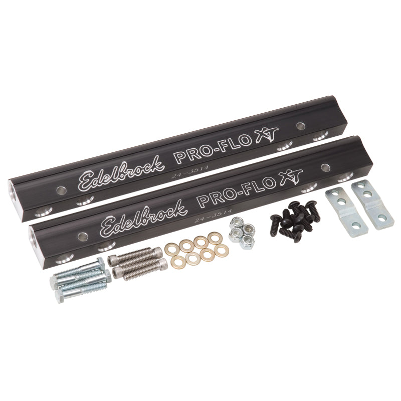 Edelbrock EFI Fuel Rail Kit SBC Pro-Flo XT for Use On 7137 Intake - DTX Performance