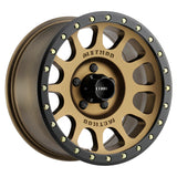 Method MR305 NV 20x10 -18mm Offset 5x5.5 108mm CB Method Bronze/Black Street Loc Wheel