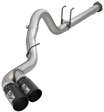 Load image into Gallery viewer, aFe Power 11-14 Ford F250/F350 6.7L Diesel Rebel XD 4in 409 SS DPF-Back Exhaust System - Black Tips - DTX Performance