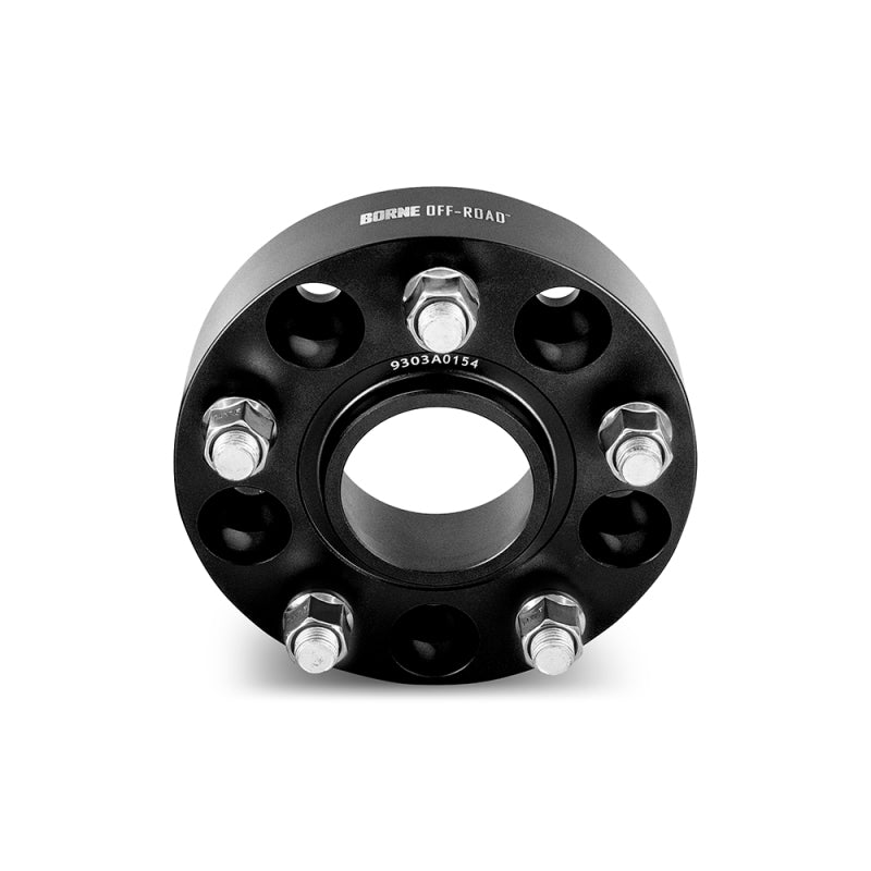 Mishimoto Borne Off-Road Wheel Spacers - 5x127 - 71.6 - 30mm - M14 - Black - DTX Performance