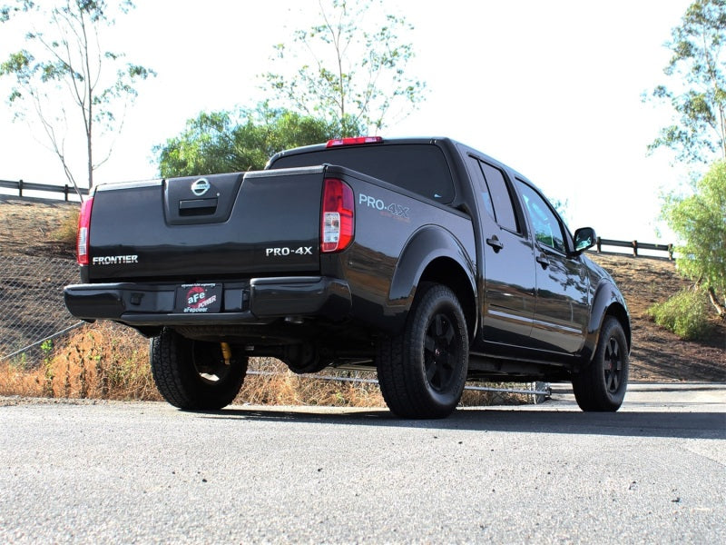 aFe MACHForce XP High Tuck Exhausts Cat-Back SS-409 CB Nissan Frontier 05-15 V6-4.0L - DTX Performance