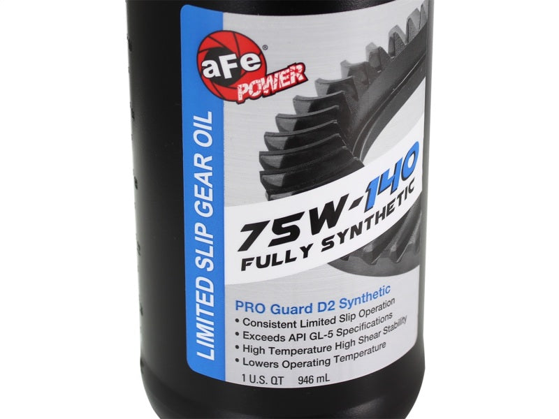 aFe Pro Guard D2 Synthetic Gear Oil, 75W140 1 Quart - DTX Performance