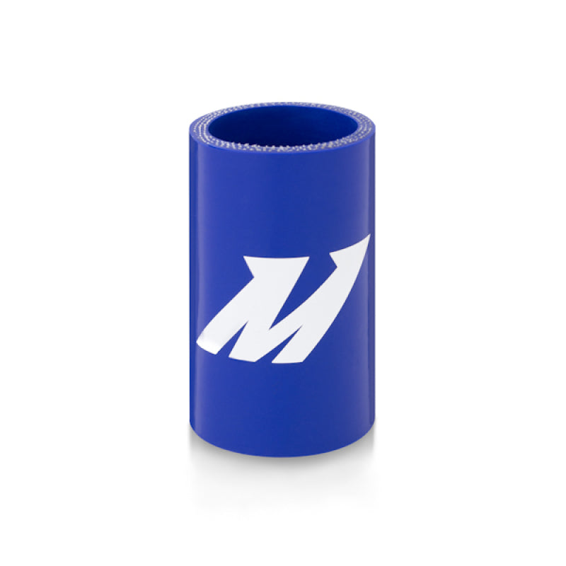 Mishimoto 1.375in Straight Blue Hose Coupler - DTX Performance