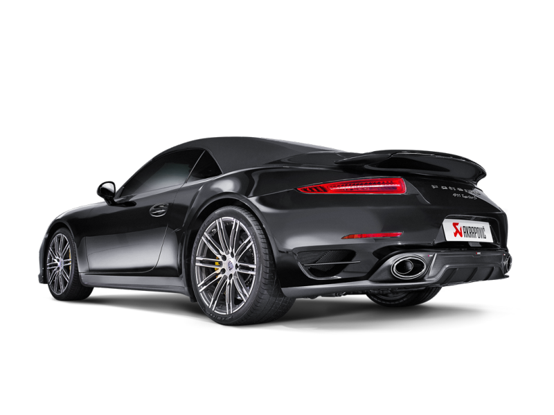 Akrapovic 14-15 Porsche 911 Turbo/Turbo S (991) Rear Carbon Fiber Diffuser - Matte - DTX Performance