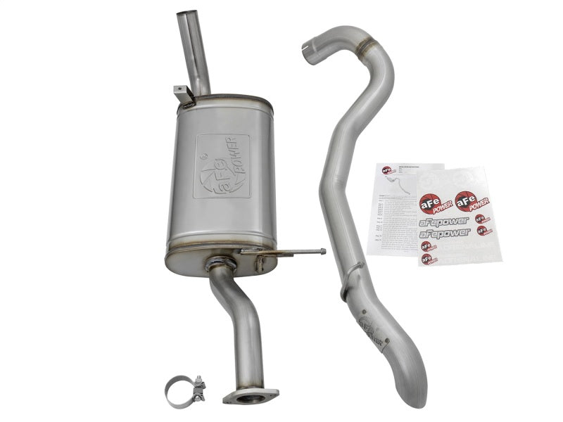 aFe MACHForce XP 3in SS Cat-Back Hi Tuck Exhaust 97-16 Nissan Patrol (Y61) I6-4.8L - DTX Performance