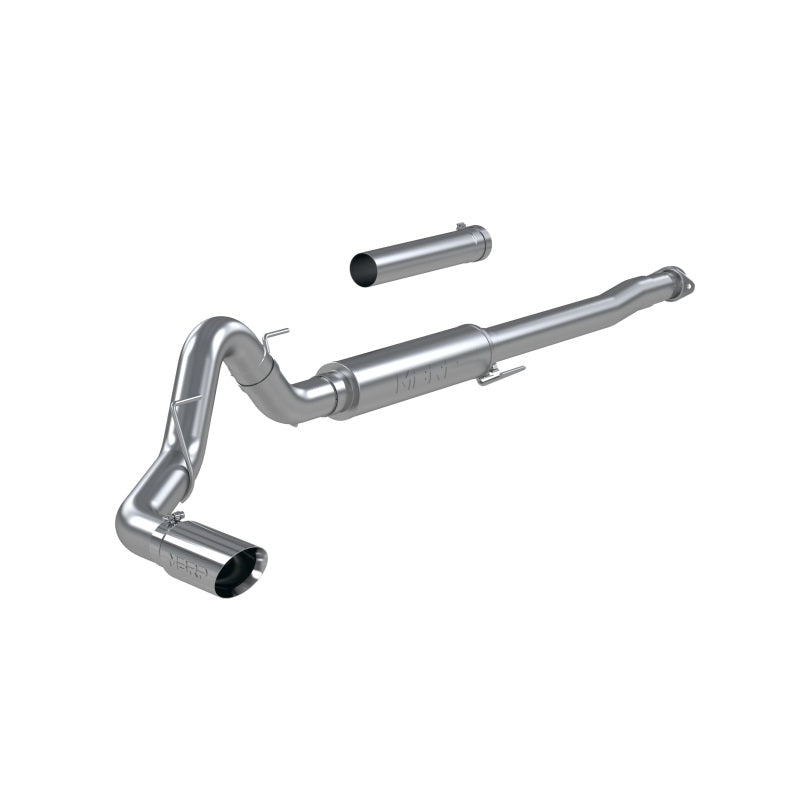 MBRP 2021+ Ford F150 2.7L/3.5L/5.0L 4in T304 Stainless Steel Cat-Back - RACE VERSION - DTX Performance