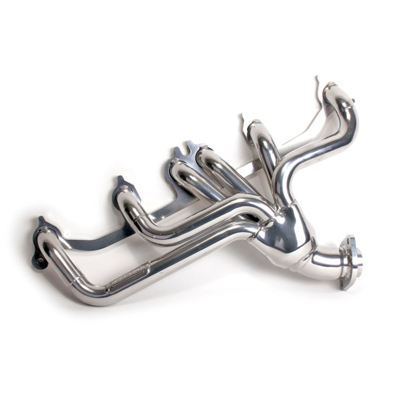 BBK 91-99 Jeep 4.0L Short Tuned Length Header Silver Ceramic - DTX Performance