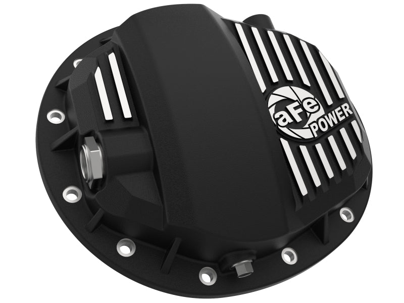 aFe Pro Series GMCH 9.5 Rear Diff Cover Black w/ Machined Fins 19-20 GM Silverado/Sierra 1500 - DTX Performance