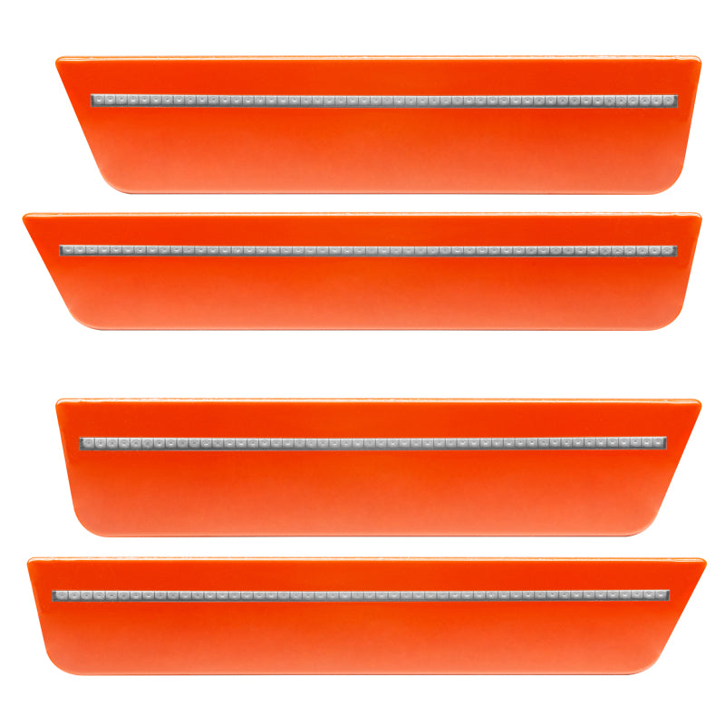 Oracle 08-14 Dodge Challenger Concept Sidemarker Set - Clear - Hemi Orange Pearl (PLC) - DTX Performance