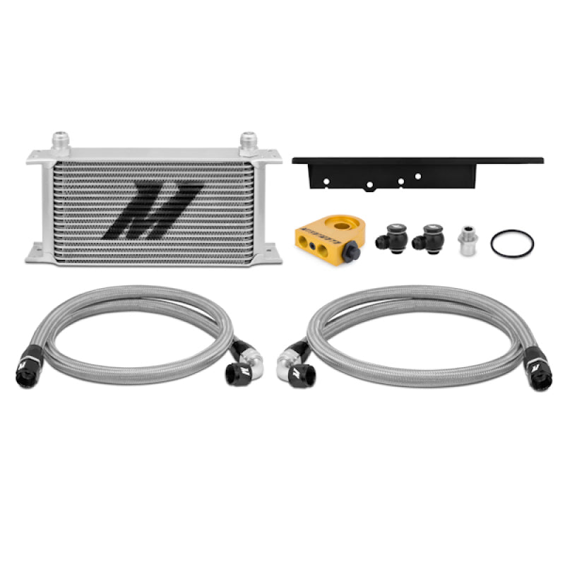 Mishimoto 03-09 Nissan 350Z / 03-07 Infiniti G35 (Coupe Only) Oil Cooler Kit - Thermostatic - DTX Performance