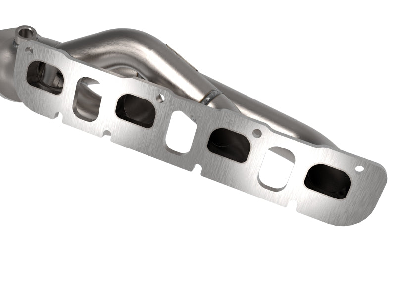 aFe 21-22 Jeep Wrangler 392 Twisted Steel Header 1-7/8 IN to 2-3/4 IN 304 w/ Raw Finish - DTX Performance