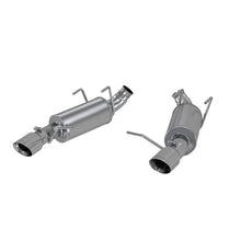 Load image into Gallery viewer, MBRP 11-14 Ford Mustang V6 3in. Dual Muffler Axle Back Split Rear Exhaust System AL - DTX Performance