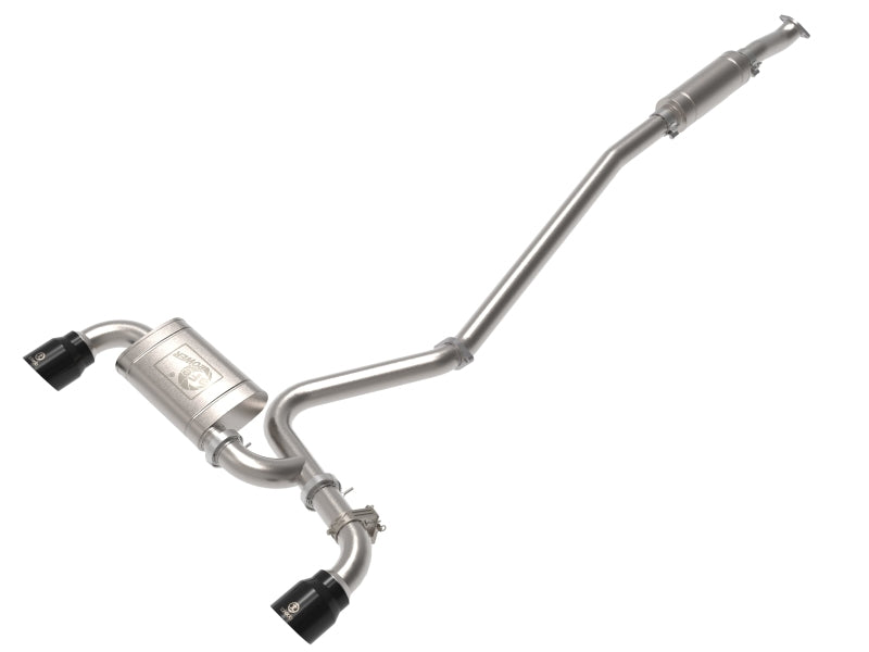 aFe 22-23 Hyundai Kona N L4 2.0L(t) Takeda 3in 304 SS Cat-Back Exhaust System w/ Black Tips - DTX Performance