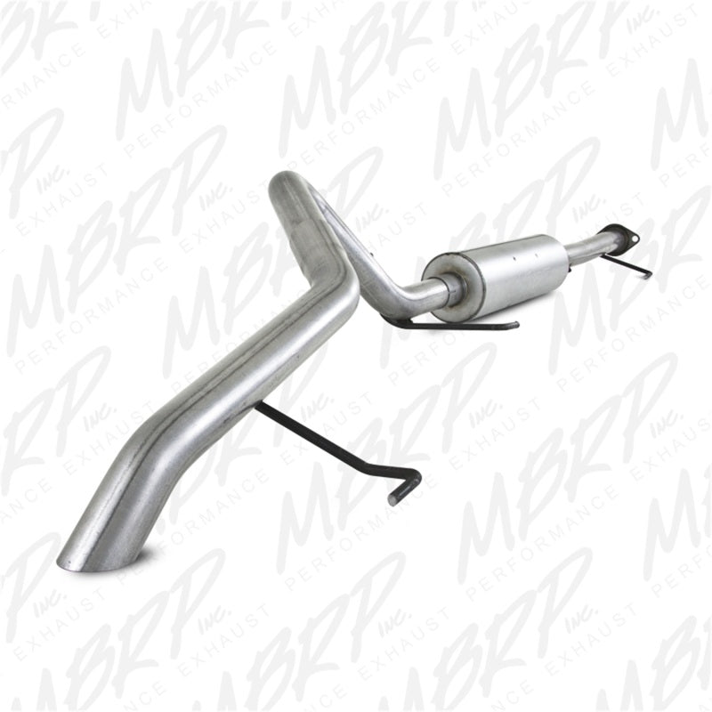 MBRP 2007-2009 Toyota FJ 4.0L V6 Cat Back Single Rear Exit Off-Road Tail No tip - DTX Performance