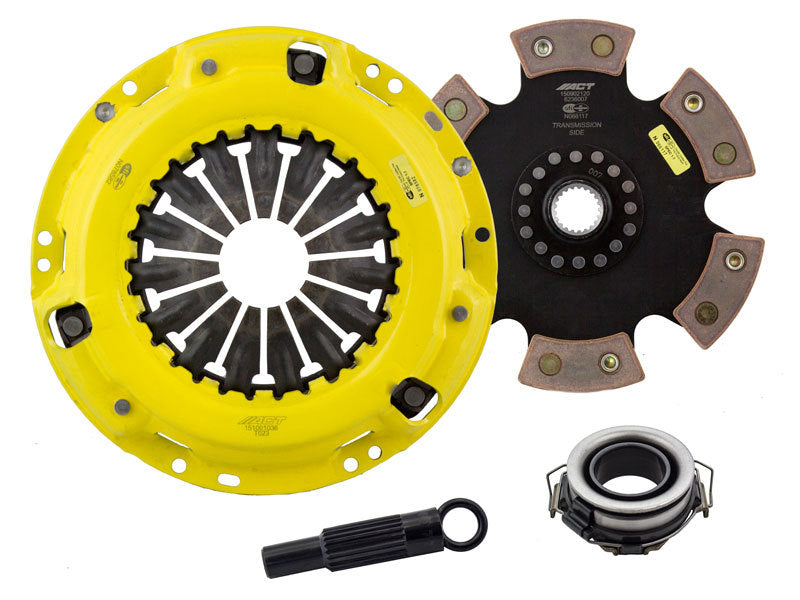 ACT 1991 Toyota MR2 XT/Race Rigid 6 Pad Clutch Kit - DTX Performance