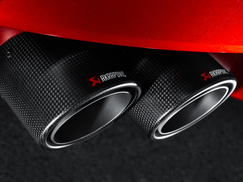 Akrapovic 11-17 BMW M5 (F10) Tail Pipe Set (Carbon) - DTX Performance