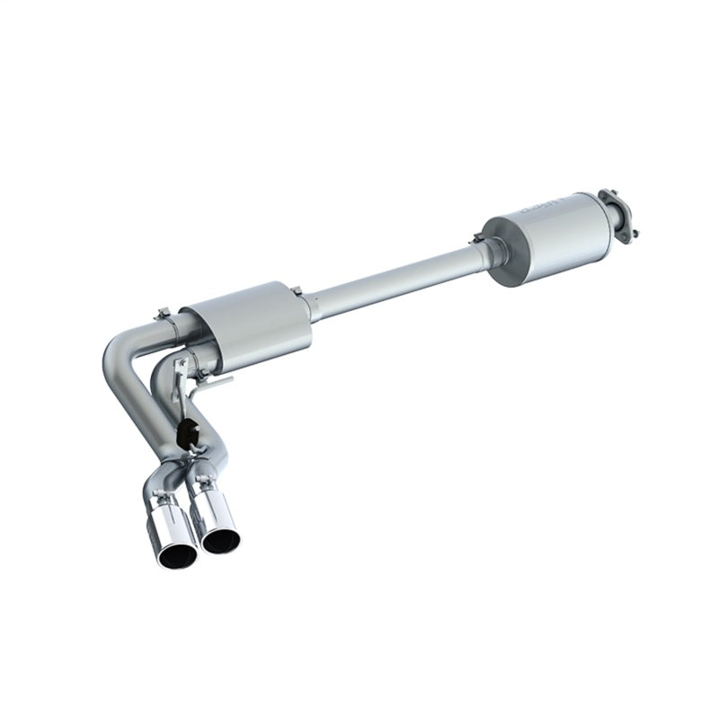 MBRP 15-20 Ford F150 T304 Pre-Axle 4in OD Tips Dual Outlet 3in Cat Back Exhaust - DTX Performance