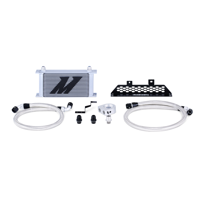 Mishimoto 13+ Ford Focus ST Non-Thermostatic Oil Cooler Kit - Silver - DTX Performance