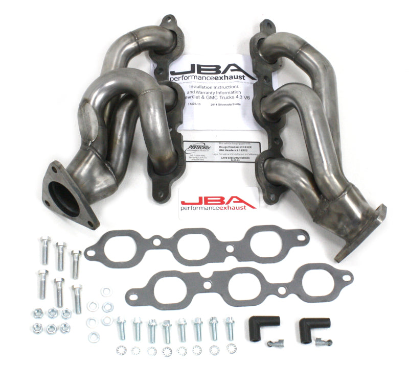 JBA 14-20 GM Truck 4.3L V6 1-5/8in Primary Raw 409SS Cat4Ward Header - DTX Performance