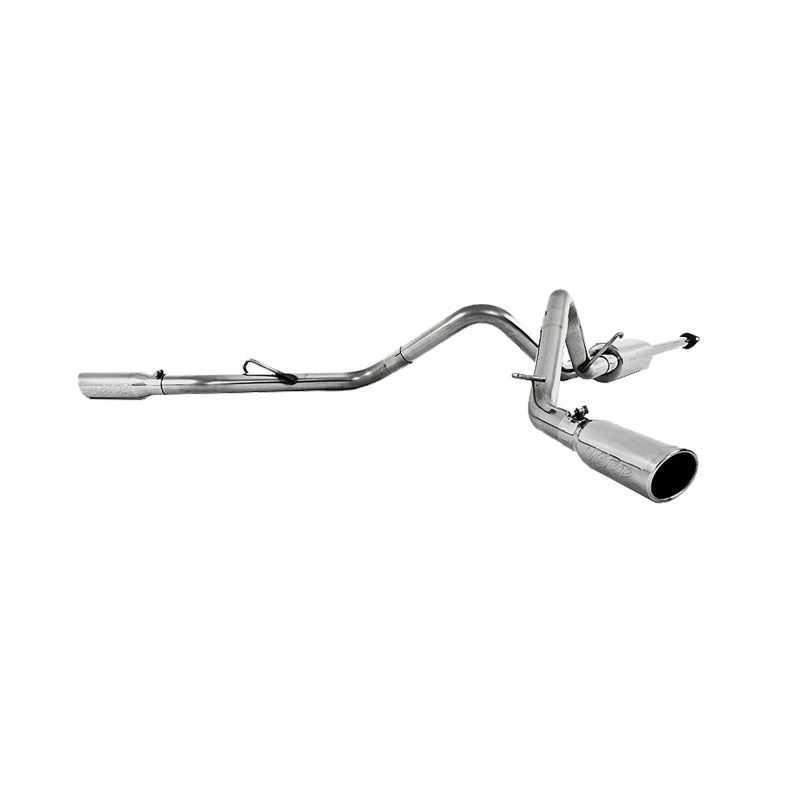 MBRP 05-13 Toyota Tacoma 4.0L EC/CC Dual Split Side T409 Cat Back Exhaust - DTX Performance