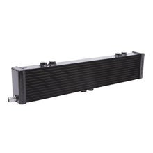 Load image into Gallery viewer, Edelbrock Heat Exchanger Single Pass Dual Row 22 000 Btu/Hr 26 5In W X 5In H X 2 62In D Black - DTX Performance