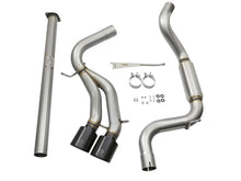 Load image into Gallery viewer, aFe Takeda 3in SS Exhaust Cat-Back 13-16 Ford Focus ST 2.0L Black Tips - DTX Performance