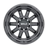 Weld Off-Road W101 20X12 Stealth 5X127 5X139.7 ET-44 BS4.75 Satin Black 87.1