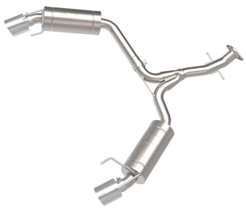 aFe POWER Takeda 06-13 Lexus IS250/IS350 SS Axle-Back Exhaust w/ Polished Tips - DTX Performance