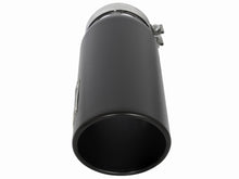 Load image into Gallery viewer, aFe MACHForce XP Cat-Back SS-304 5in Interooled Exhaust Tip 5in In x 6in Outx16inL Bolt-On Right Blk - DTX Performance