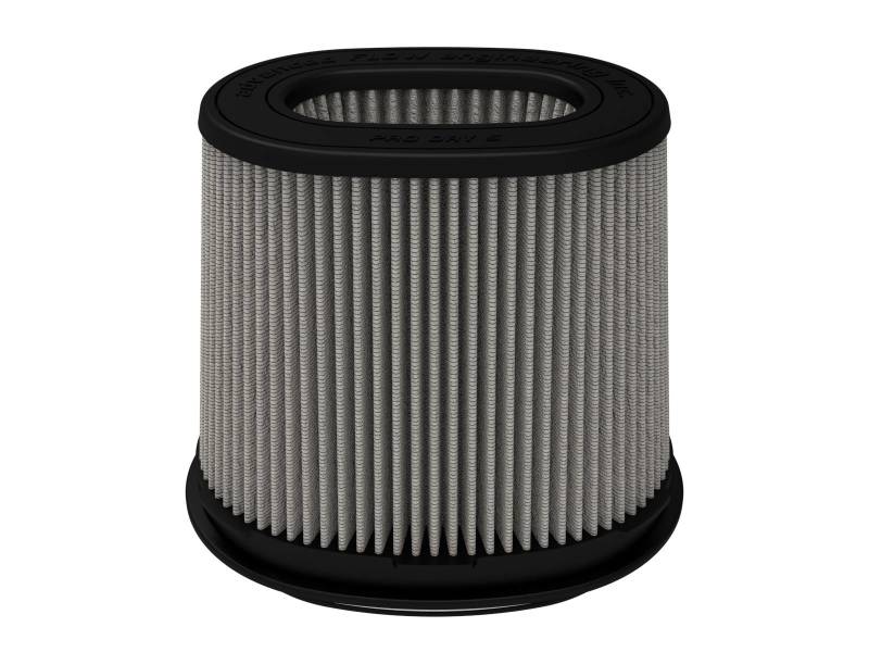 aFe MagnumFLOW Pro DRY S Air Filter (6-3/4 x 4-3/4)in F x (8-1/2 x 6-1/2)in B x (7-1/4 x 5)in T - DTX Performance