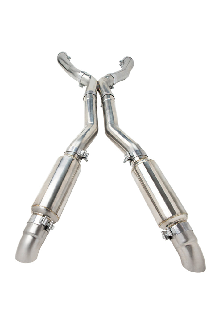 Kooks 79-95 Ford Mustang 5.0L 4V Coyote 3in x 3in Stainless Steel Race Exhaust Kit - DTX Performance