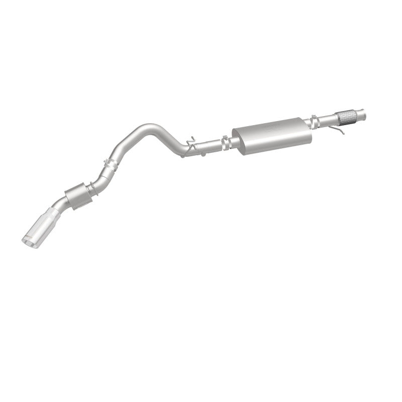 MagnaFlow MF Series SS Cat-Back Exhaust Single Passenger Side Rear Exit 2015 Cadillac Escalade - DTX Performance