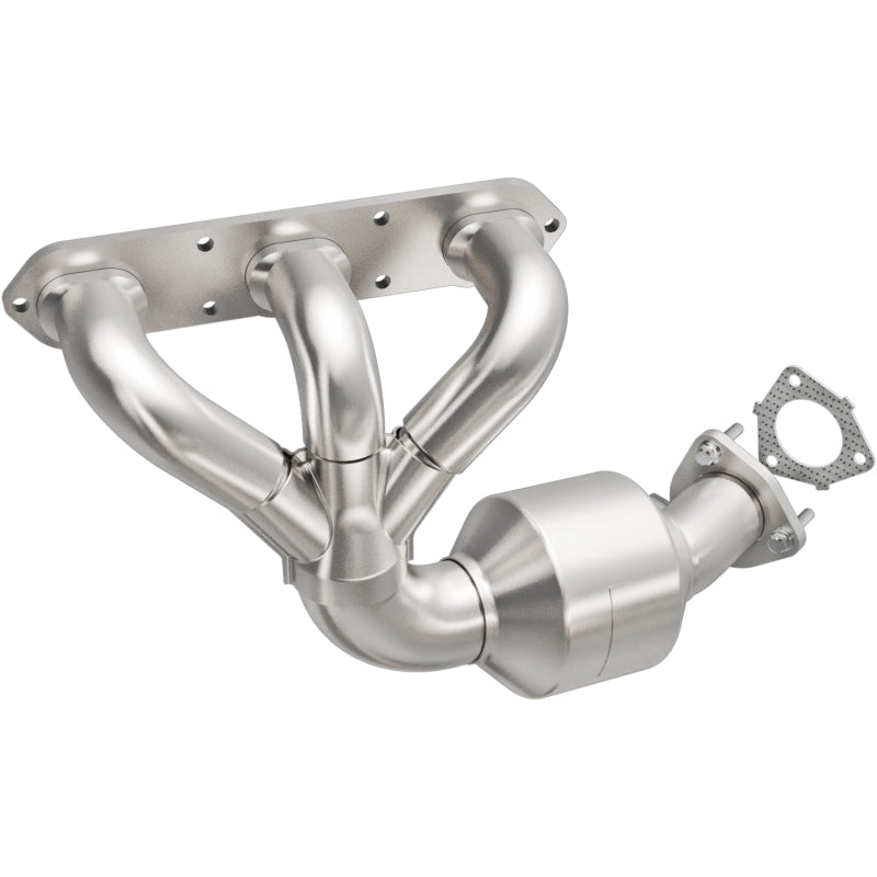 MagnaFlow Conv 06-08 Porsche Cayman DF SS OEM Grade Passenger Side Catalytic Converter w/Header - DTX Performance