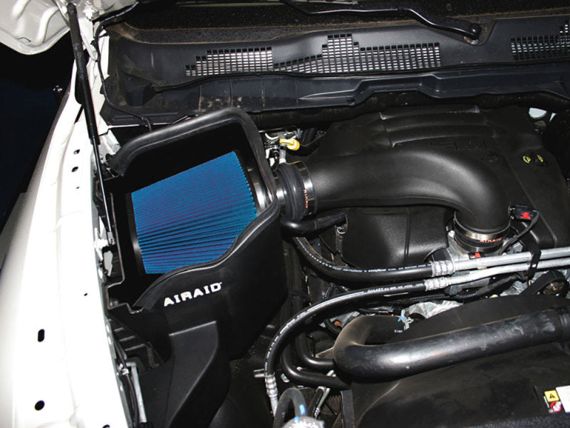 Airaid 09-12 Dodge Ram 5.7L Hemi MXP Intake System w/ Tube (Dry / Blue Media) - DTX Performance