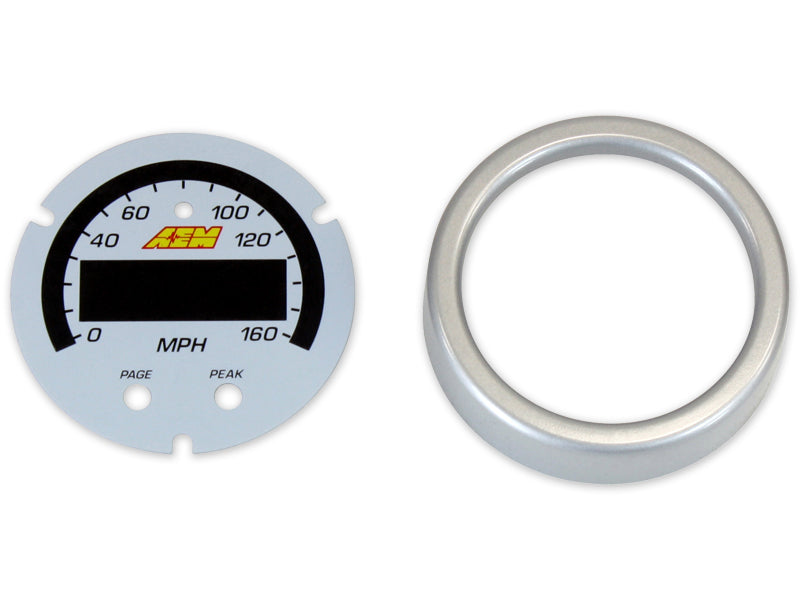 AEM X-Series 0-160 MPH GPS Speedometer Gauge Accessory Kit - DTX Performance