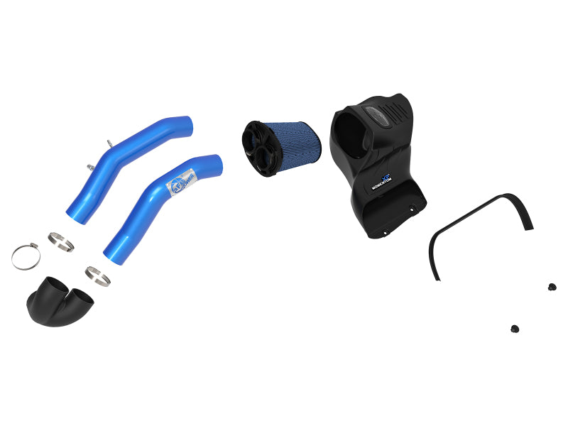 aFe Momentum XP Cold Air Intake System w/ Pro 5R Media Blue 15-19 Ford F-150 V8-5.0L - DTX Performance