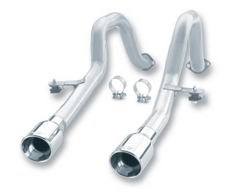 Borla 97-04 Chevrolet Corvette 5.7L 8cyl RWD Very Aggressive Catback Exhaust - Off-Road/Racing - DTX Performance