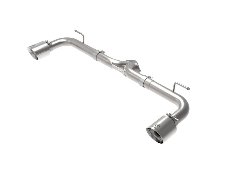 aFe Takeda 2-1/2in 304 SS Axle-Back Exhaust w/ Polished Tips 14-18 Mazda 3 L4 2.0L/2.5L - DTX Performance