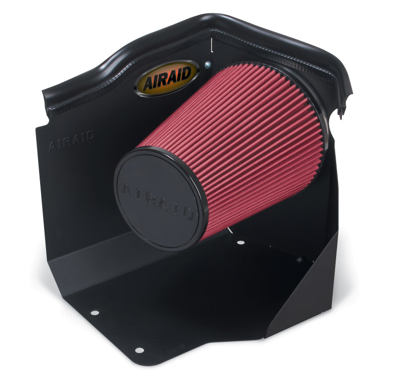 Airaid 99-06 Chevy Silverado 4.8/5.3/6.0L (w/Low Hood) CAD Intake System w/o Tube (Dry / Red Media) - DTX Performance