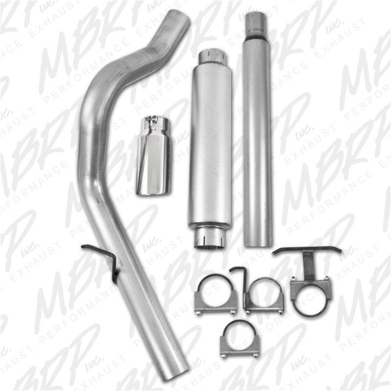 MBRP 1999-2004 Ford F-250/350 V-10 Cat Back 4 Single Side - DTX Performance