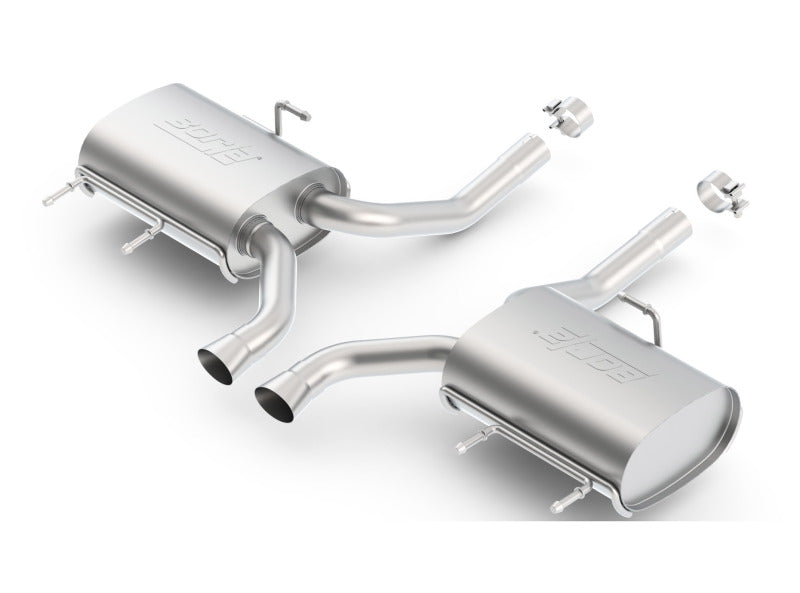 Borla 11-14 CTS Coupe V6 3.6L AT RWD/AWD Dual Ctr Rear Exit Touring Exhaust (REAR SECTION ONLY) - DTX Performance