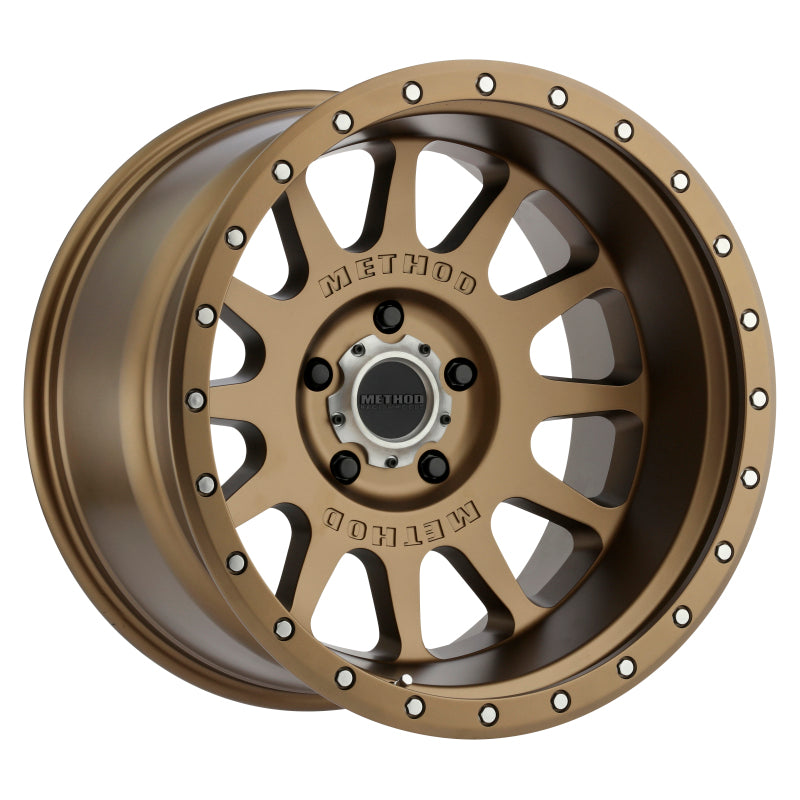 Method MR605 NV 20x10 -24mm Offset 5x5 71.5mm CB Method Bronze Wheel - DTX Performance