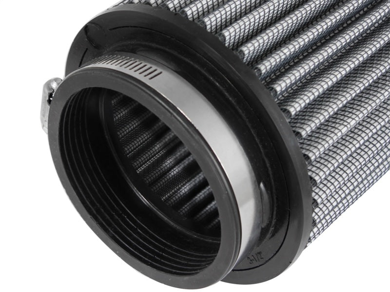 aFe Magnum FLOW Air Filter Pro DRY S 3-1/2in F x 5in B x 4-3/4in T x 7in H / 1 FL in - DTX Performance